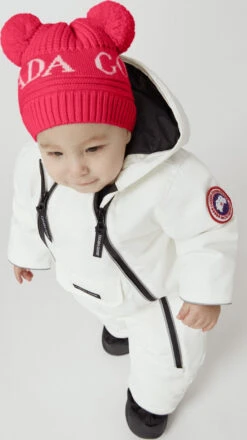 Canada Goose Double Pom Hat - Baby|-|Tuque Double Pom - Bébé -Canada Goose CGO 6942B 7E 7EDetail1 20Red
