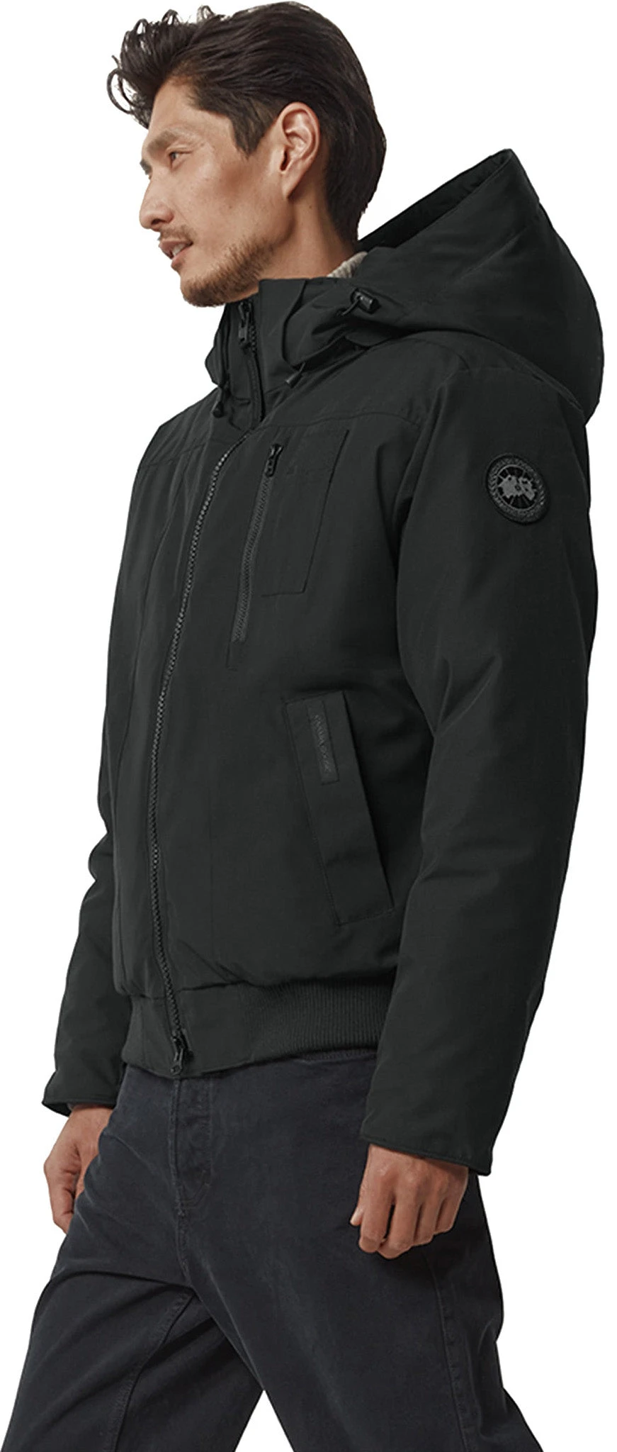 Canada Goose Borden Bomber Jacket - Black Disc - Men's|-|Blouson Aviateur Borden - Écusson Noir - Homme 19 Canada Goose Borden Bomber Jacket - Black Disc - Men's|-|Blouson Aviateur Borden - Écusson Noir - Homme - Image 17