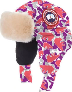 Canada Goose Aviator Hat Past Season - Baby's|-|Chapeau D'aviateur Bébé Saison Précédente -Canada Goose CGO SOL 5188B 7EBlush 20Polar 20Camo 0b300107 ffc6 4daa a9be efece11e3f38