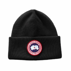 Canada Goose Men’s Arctic Disc Toque -Canada Goose Canada Goose Mens Arctic Disc Toque Black