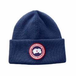 Canada Goose Men’s Arctic Disc Toque -Canada Goose Canada Goose Mens Arctic Disc Toque Pacific Blue