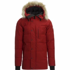 Canada Goose Men’s Carson Parka -Canada Goose Canada Goose Mens Carson Parka Red Maple