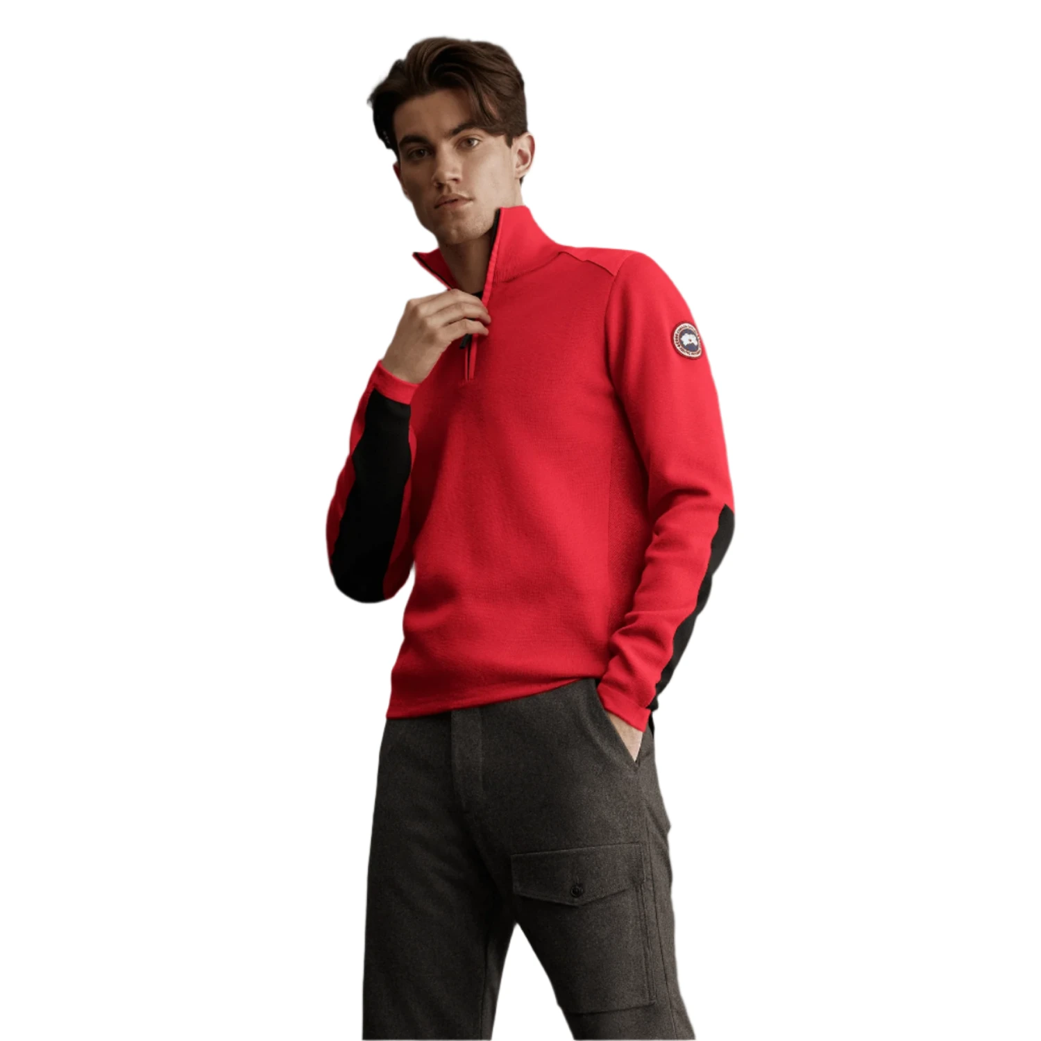 Canada Goose Men's Stormont 1/4 Zip Sweater 8 Canada Goose Men's Stormont 1/4 Zip Sweater - Image 6
