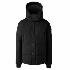 Canada Goose Men's Wyndham Parka - Black Label Heritage -Canada Goose Canada Goose Mens Wyndham Parka Black Disc Black