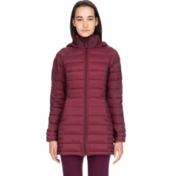 Canada Goose Women's Brookvale Hoody - Black Label -Canada Goose Canada Goose Womens Brookvale Hoody Black Label Bordeaux