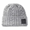 Canada Goose Women's Chunky Wool Beanie 1 Canada Goose Women's Chunky Wool Beanie -Canada Goose Canada Goose Womens Chunky Wool Beanie Heather Grey