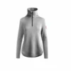 Canada Goose Women's Fairhaven 1/4-Zip Sweater 2 Canada Goose Women's Fairhaven 1/4-Zip Sweater -Canada Goose Canada Goose Womens Fairhaven 1 4 Zip Sweater Silver Ore