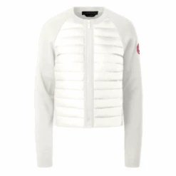 Canada Goose Women's Hybridge Knit Packable Jacket -Canada Goose Canada Goose Womens Hybridge Knit Packable Jacket Cottongrass