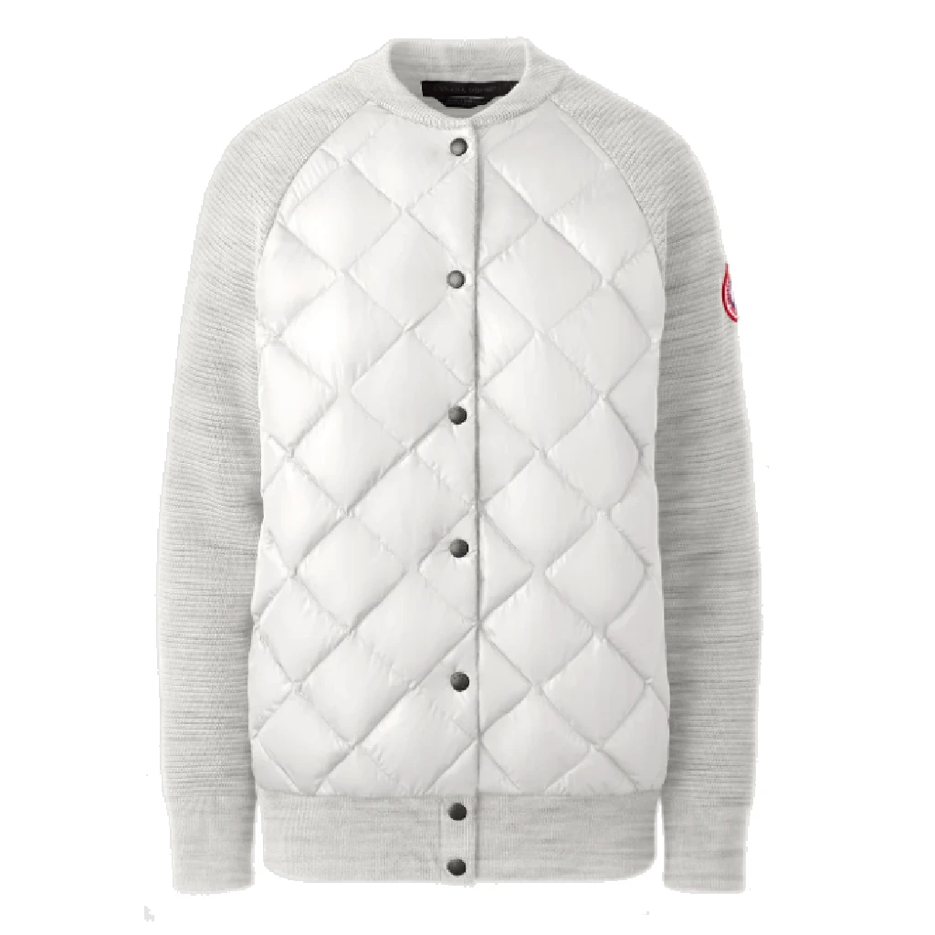 Canada Goose Women's Hybridge Quilted Knit Bomber 3 Canada Goose Women's Hybridge Quilted Knit Bomber