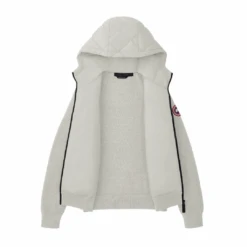 Canada Goose Women's Hybridge Quilted Knit Hoody -Canada Goose Canada Goose Womens Hybridge Quilted Knit Hoody Cottongrass F1