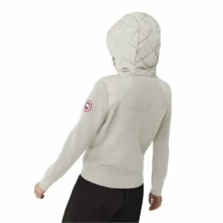 Canada Goose Women's Hybridge Quilted Knit Hoody -Canada Goose Canada Goose Womens Hybridge Quilted Knit Hoody Cottongrass F5