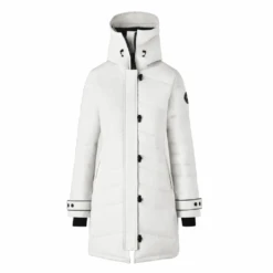 Canada Goose Women's Lorette Parka - Black Label Heritage -Canada Goose Canada Goose Womens Lorette Parka Black Label Updated North Star White
