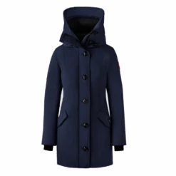 Canada Goose Women's Rossclair Parka -Canada Goose Canada Goose Womens Rossclair Parka Atlantic Navy