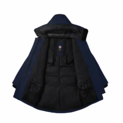 Canada Goose Women's Rossclair Parka -Canada Goose Canada Goose Womens Rossclair Parka Atlantic Navy F1