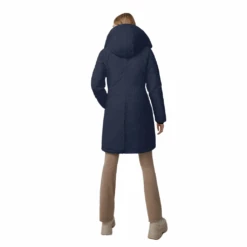Canada Goose Women's Rossclair Parka -Canada Goose Canada Goose Womens Rossclair Parka Atlantic Navy F4