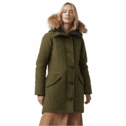 Canada Goose Women's Rossclair Parka -Canada Goose Canada Goose Womens Rossclair Parka Military Green F3