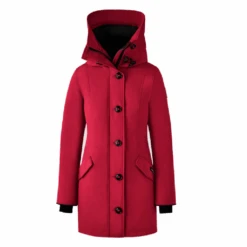 Canada Goose Women's Rossclair Parka -Canada Goose Canada Goose Womens Rossclair Parka Red