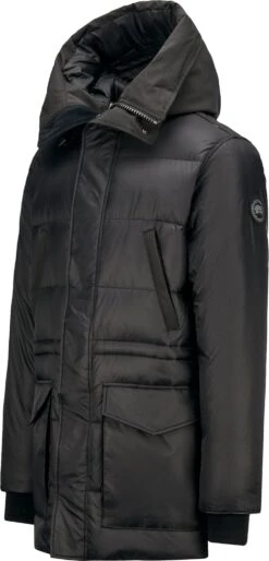 Canada Goose Silverthorne Parka Black Label - Men's|-|Parka Silverthorne Black Label - Homme -Canada Goose cgo 3206mb 7E 7EStudio 20side 20Black