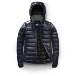 Canada Goose Women's Hybridge Lite Hoody -Canada Goose product canada goose womens hybridge lite hoody admiral blue black